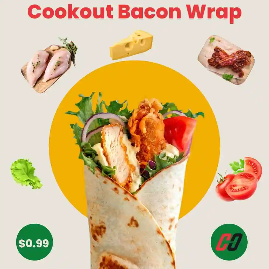 Cookout Bacon Wrap Ingredients & Recipe