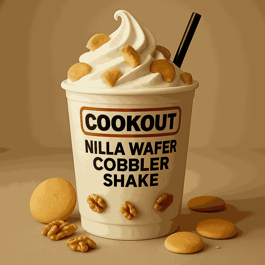 Cookout Nilla Wafer “Cobbler” Shakes